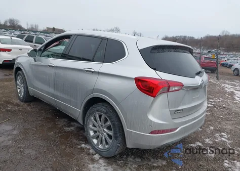 2019 Buick Envision Awd Essence z USA, uszkodzony, nr VIN LRBFX2SA2KD040095